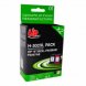Foto 0: Pack Tinteiros Compat�veis Remanufacturados UPrint H-302XL (Pack Preto e Cores) - HP F6U68A/ F6U67A
